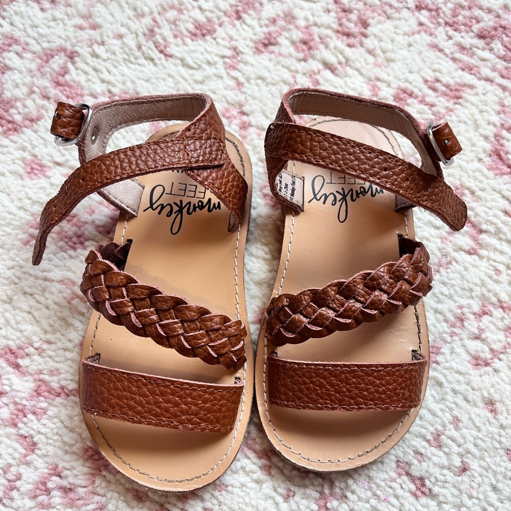Monkey Feet Leather Toddler Sandals